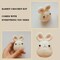 3 Pattern Crochet Kits - Crochet 3 Different Patterns Sets for Beginners/Experts - Rabbit, Chicken, Bee